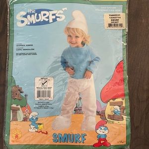 Baby smurf infant smurf costume